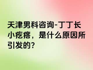 天津男科咨询-丁丁长小疙瘩，是什么原因所引发的？